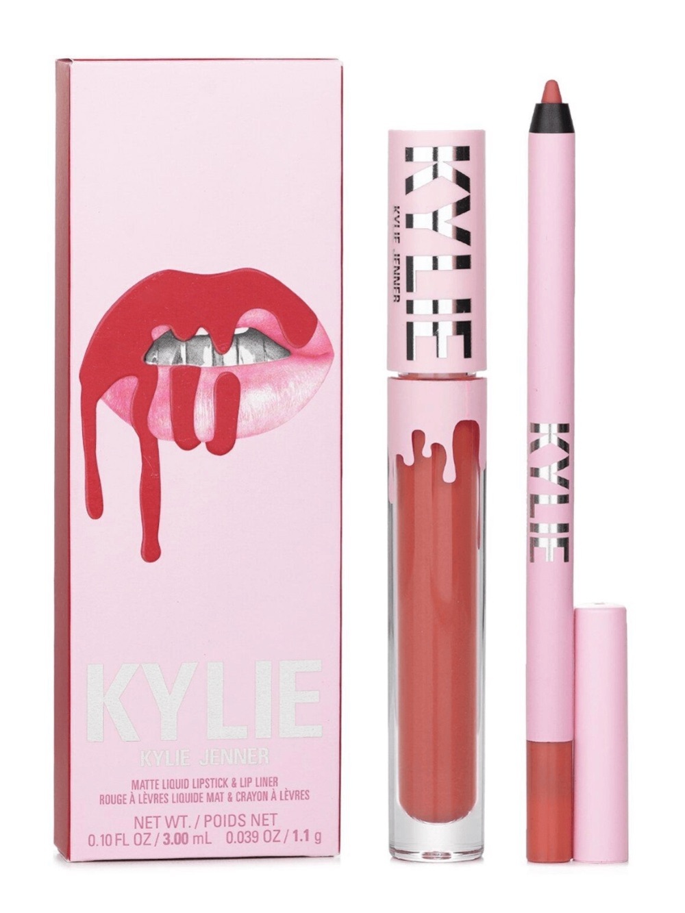 Kylie Cosmetics Matte Lip Kit in 801 Queen 3ml/1.1g BRAND NEW IN BOX